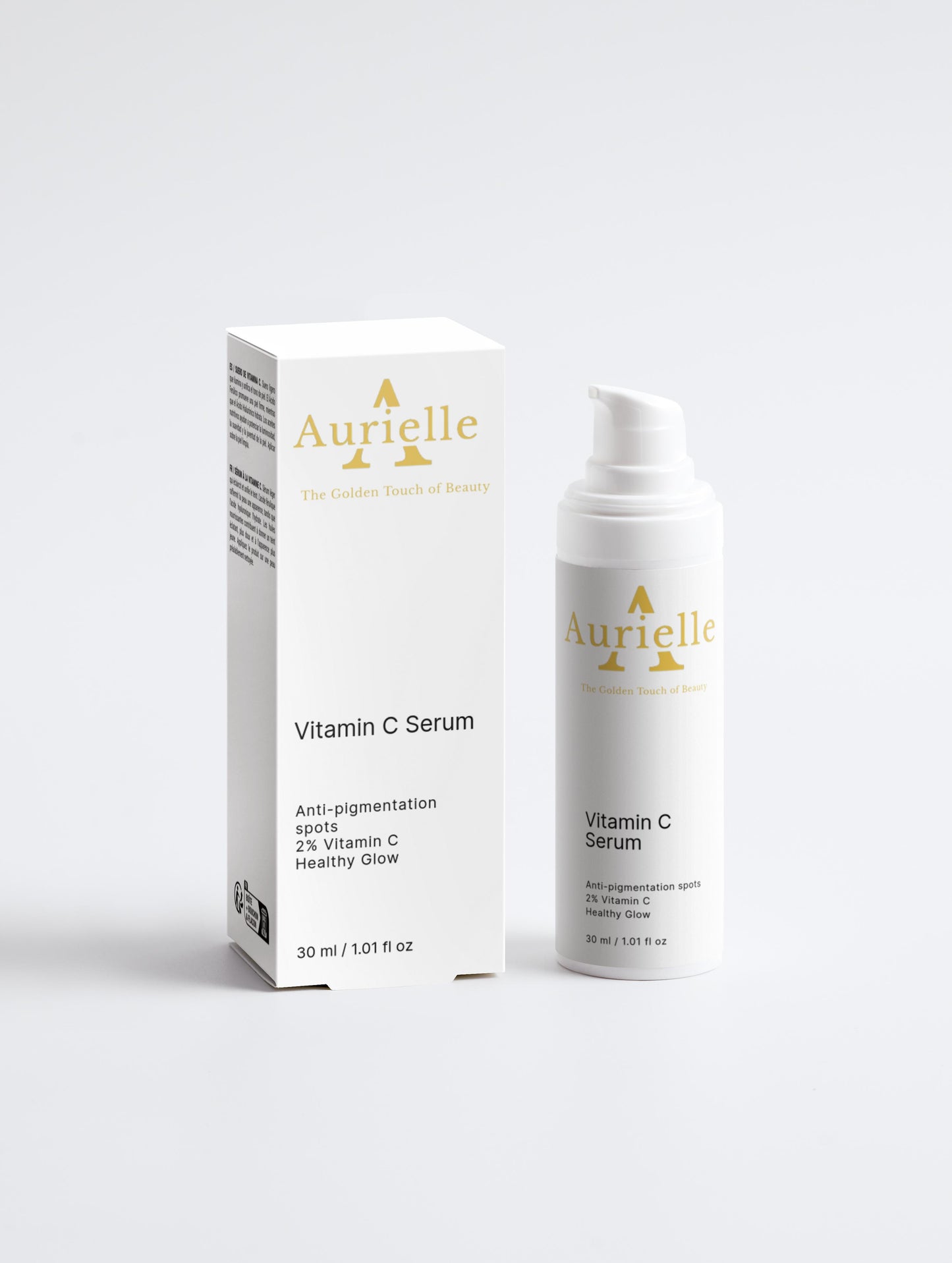 Brightening Vitamin C Face Serum with Ferulic Acid, Hyaluronic Acid
