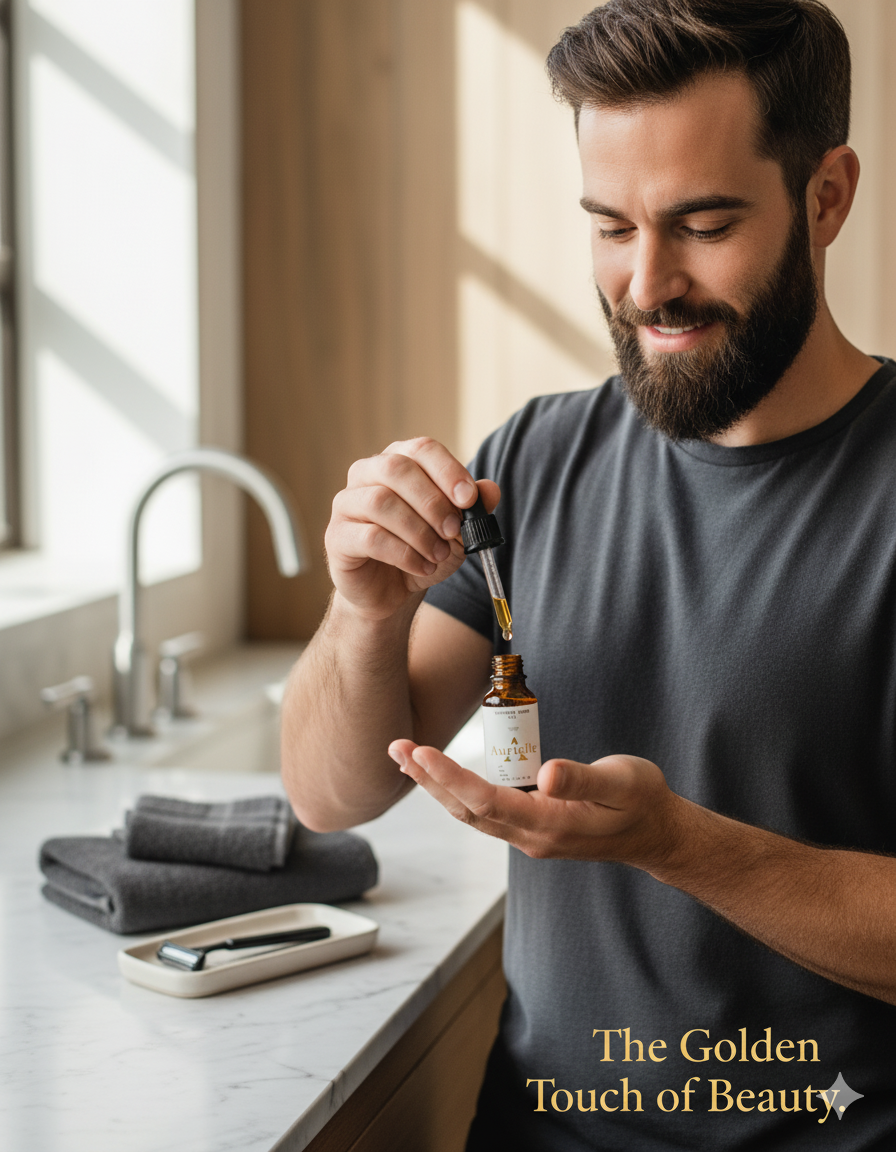 CBD & Hemp Softening Beard Oil for Men
